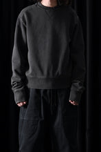 画像をギャラリービューアに読み込む, entire studios POD CREW SWEAT (WASHED BLACK)