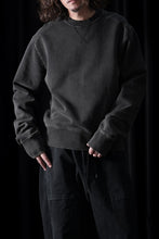 画像をギャラリービューアに読み込む, entire studios POD CREW SWEAT (WASHED BLACK)