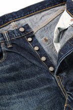 画像をギャラリービューアに読み込む, FULLCOUNT &quot;Fear Of The Dark&quot; Wide Denim Pants / 15.5oz Zimbabwe Selvedge Denim (INDIGO BLUE)