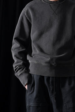 画像をギャラリービューアに読み込む, entire studios POD CREW SWEAT (WASHED BLACK)