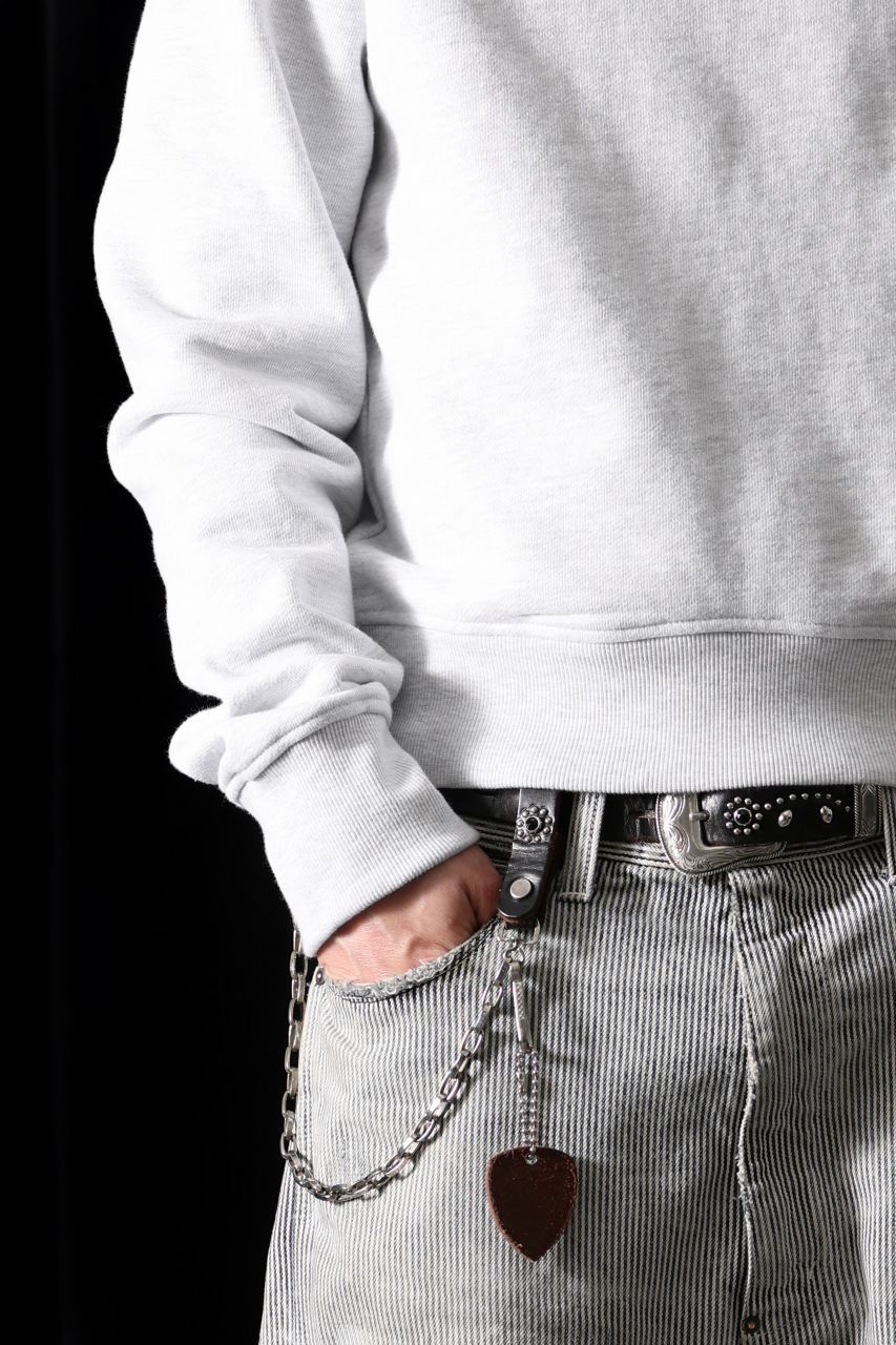 画像をギャラリービューアに読み込む, entire studios POD CREW SWEAT (HEATHER GREY)