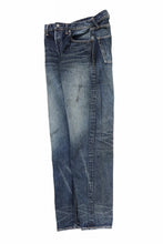 画像をギャラリービューアに読み込む, FULLCOUNT &quot;Fear Of The Dark&quot; Wide Denim Pants / 15.5oz Zimbabwe Selvedge Denim (INDIGO BLUE)