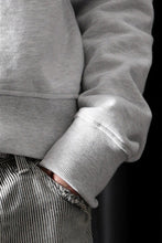 画像をギャラリービューアに読み込む, entire studios POD CREW SWEAT (HEATHER GREY)