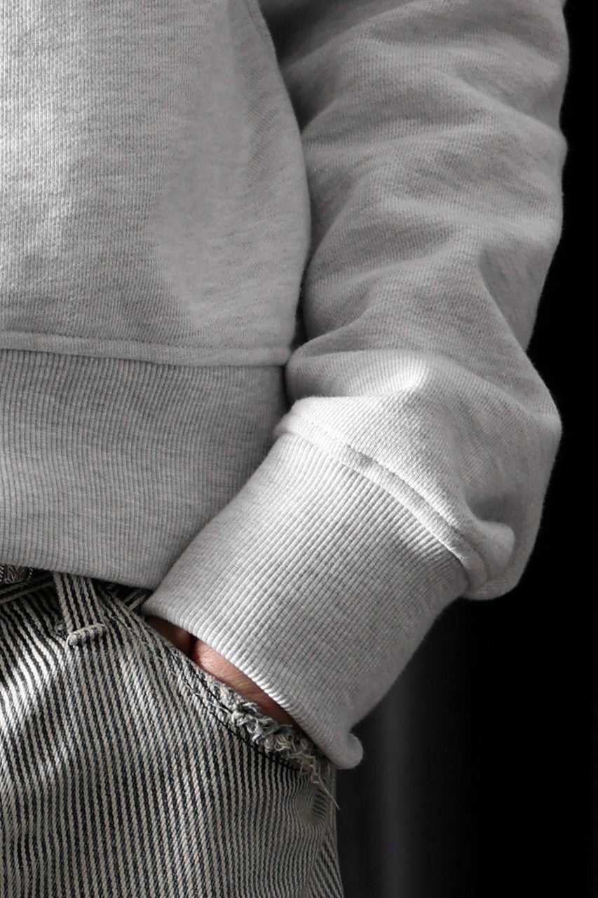 画像をギャラリービューアに読み込む, entire studios POD CREW SWEAT (HEATHER GREY)