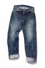 画像をギャラリービューアに読み込む, FULLCOUNT &quot;Fear Of The Dark&quot; Wide Denim Pants / 15.5oz Zimbabwe Selvedge Denim (INDIGO BLUE)