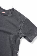 画像をギャラリービューアに読み込む, FULLCOUNT FLAT SEAM HEAVY WEIGHT S/S T SHIRT / ORIGINAL 30/2 TIGH TENSION JERSEY (INK BLACK)