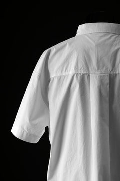 Load image into Gallery viewer, entire studios ZIP POCKET SHORT SLEEVE SHIRT (MILK)