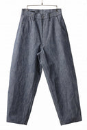 KLASICA BEAUFORT 5 PKT WORKERS TROUSERS / DEAD STOCK  HEAVY DUNGAREE (OLD BLUE)