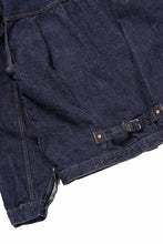 画像をギャラリービューアに読み込む, FULLCOUNT Type 1 Denim Jacket / 11.5oz Zimbabwe Selvedge Denim (Super Smooth) (INDIGO BLUE / ONE WASHED)