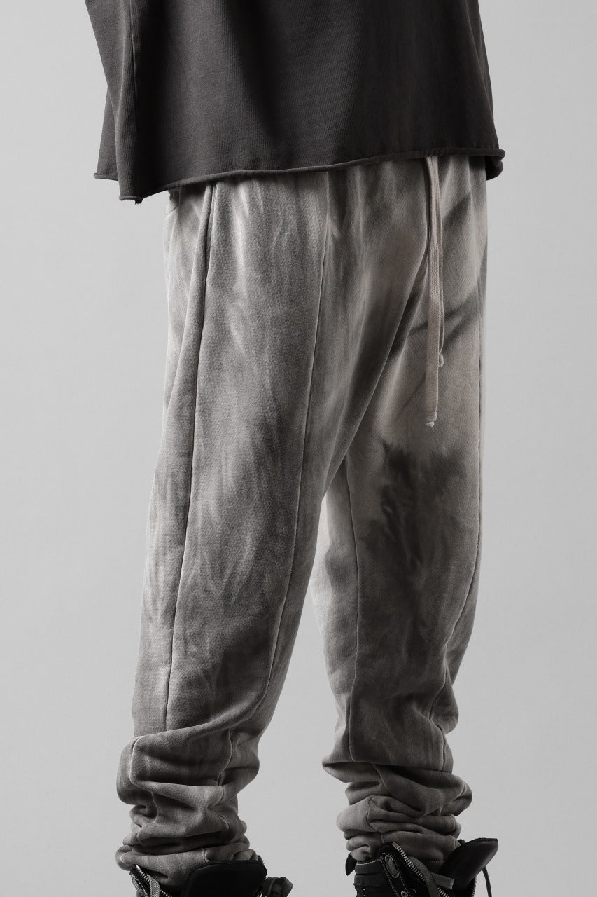 daub DYEING EASY SWEAT PANTS / C.S JERSEY (HAND DYED)