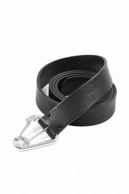 OPPOSE DUALITY CARABINER BELT / COW HIDE LEATHER (BLACK)