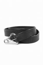 Load image into Gallery viewer, OPPOSE DUALITY CARABINER BELT / COW HIDE LEATHER (BLACK)