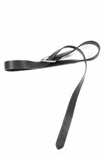 Load image into Gallery viewer, OPPOSE DUALITY CARABINER BELT / COW HIDE LEATHER (BLACK)