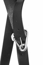 画像をギャラリービューアに読み込む, OPPOSE DUALITY CARABINER BELT / COW HIDE LEATHER (BLACK)