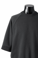 画像をギャラリービューアに読み込む, N/07 exclusive RAGLAN SHORT SLEEVE TOPS / US DRY TERRY (BLACK)