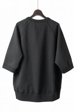 画像をギャラリービューアに読み込む, N/07 exclusive RAGLAN SHORT SLEEVE TOPS / US DRY TERRY (BLACK)