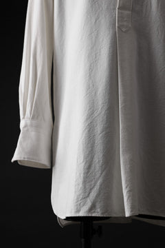 Load image into Gallery viewer, sus-sous shirt officers pullover / C100 3/2 OX (WHITE)