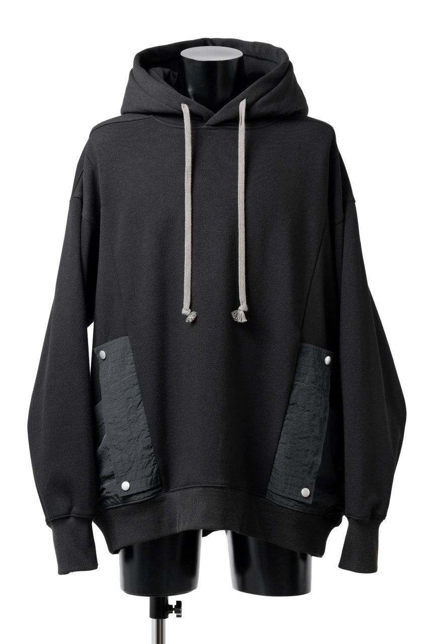 画像をギャラリービューアに読み込む, A.F ARTEFACT BOMBERHEAT® MILITARY HOODIE (BLACK)