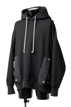 画像をギャラリービューアに読み込む, A.F ARTEFACT BOMBERHEAT® MILITARY HOODIE (BLACK)