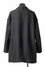 画像をギャラリービューアに読み込む, KLASICA TRICOT WIDE BODY COVER ALL JACKET / HIGH DENSITY HERRING BONE (DARK NIGHT)