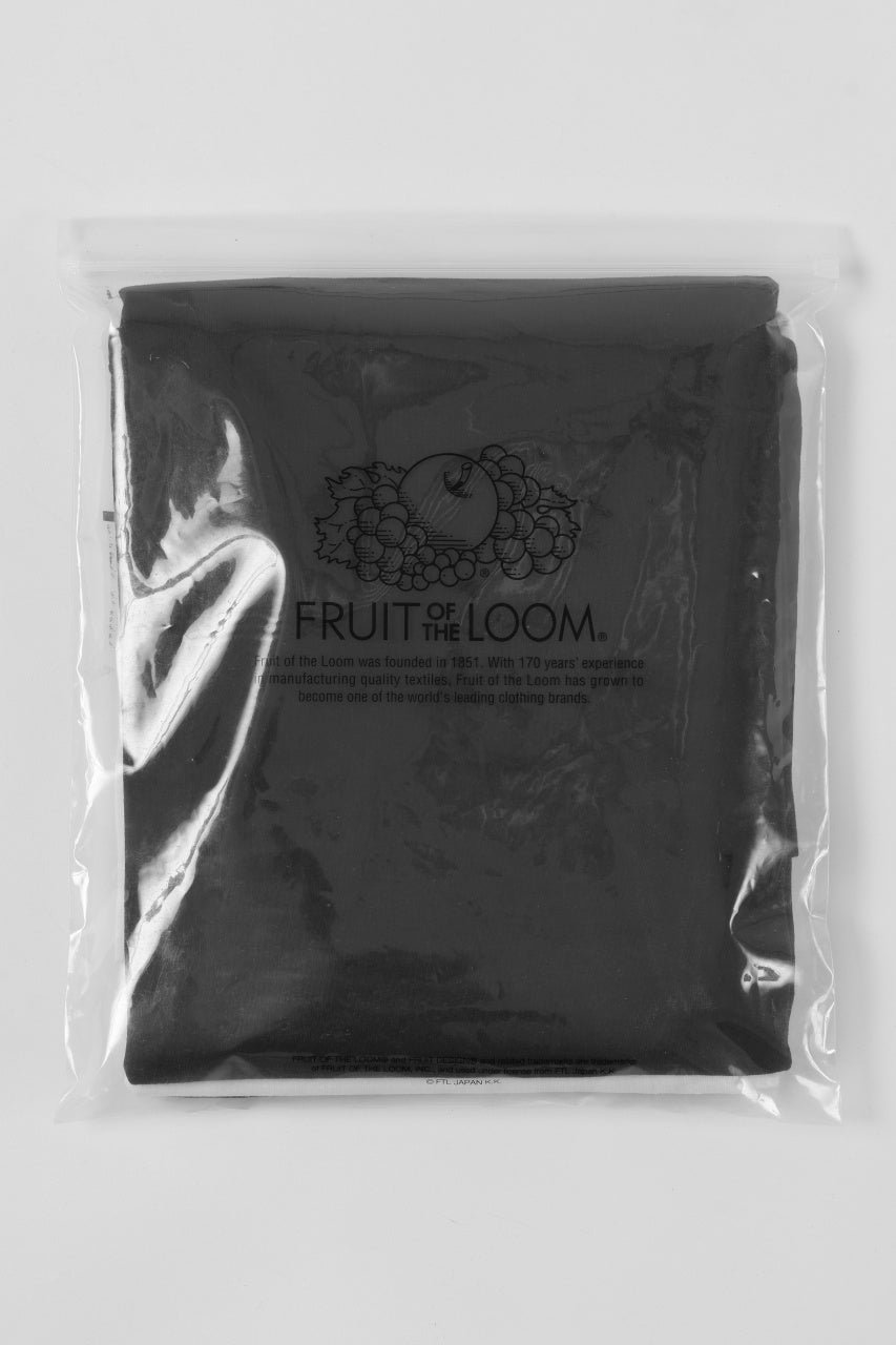 FACETASM × FRUIT OF THE LOOM PACK BIG TEE (BLACK & WHITE)