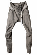 Load image into Gallery viewer, masnada RELAX FLAP POCKET PANTS / STRETCH LIGHT WEIGHT RIPSTOP (SHALE)