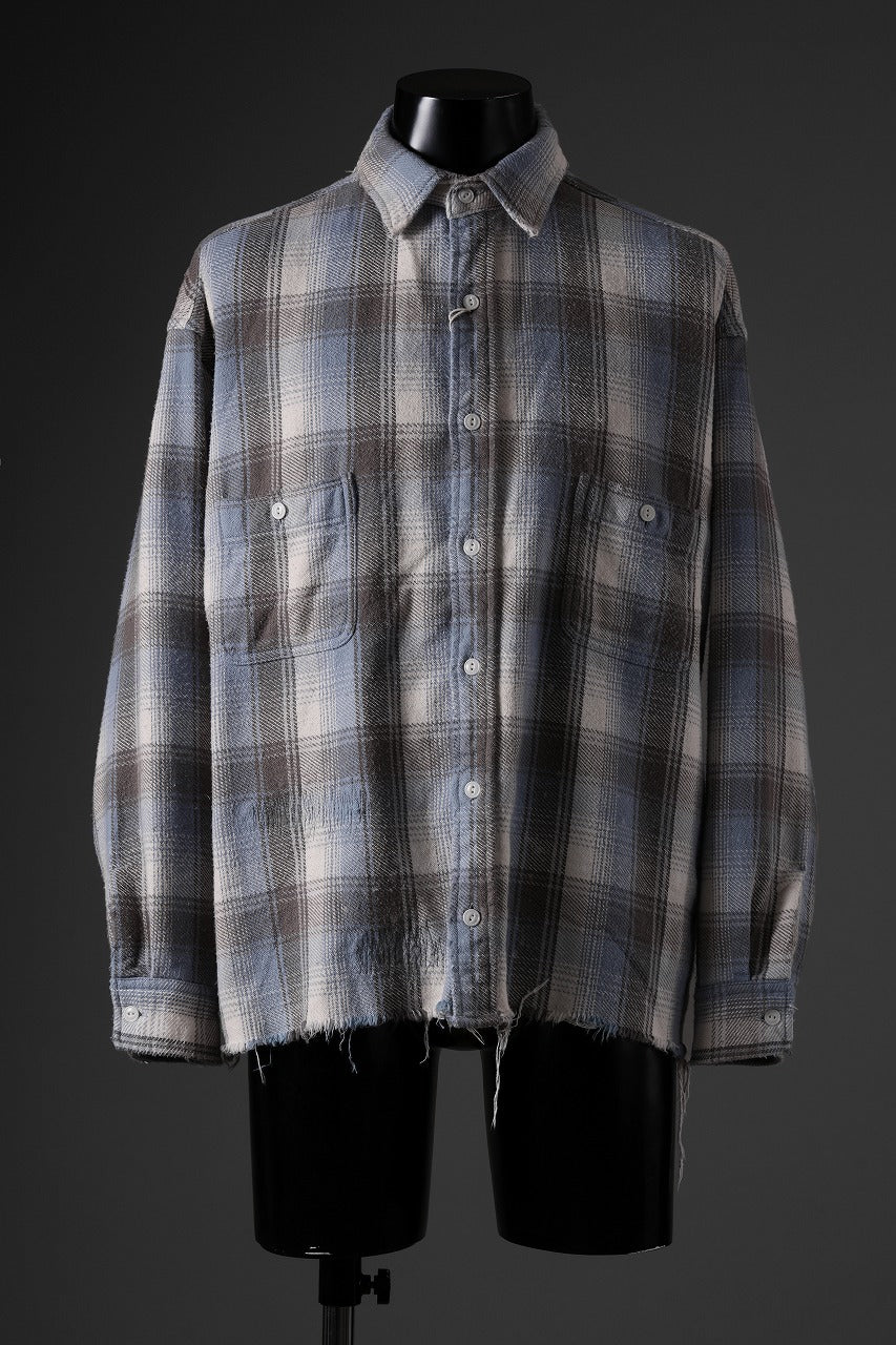 FULLCOUNT x N/07 exclusive Original Check Flannel Shirt (Blue)