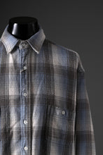 画像をギャラリービューアに読み込む, FULLCOUNT x N/07 exclusive Original Check Flannel Shirt (Blue)