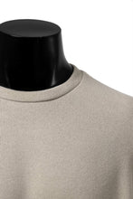 Load image into Gallery viewer, A.F ARTEFACT LAYERED SLEEVE TOP / COPE KNIT JERSEY (BEIGE)