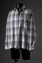 画像をギャラリービューアに読み込む, FULLCOUNT x N/07 exclusive Original Check Flannel Shirt (Blue)