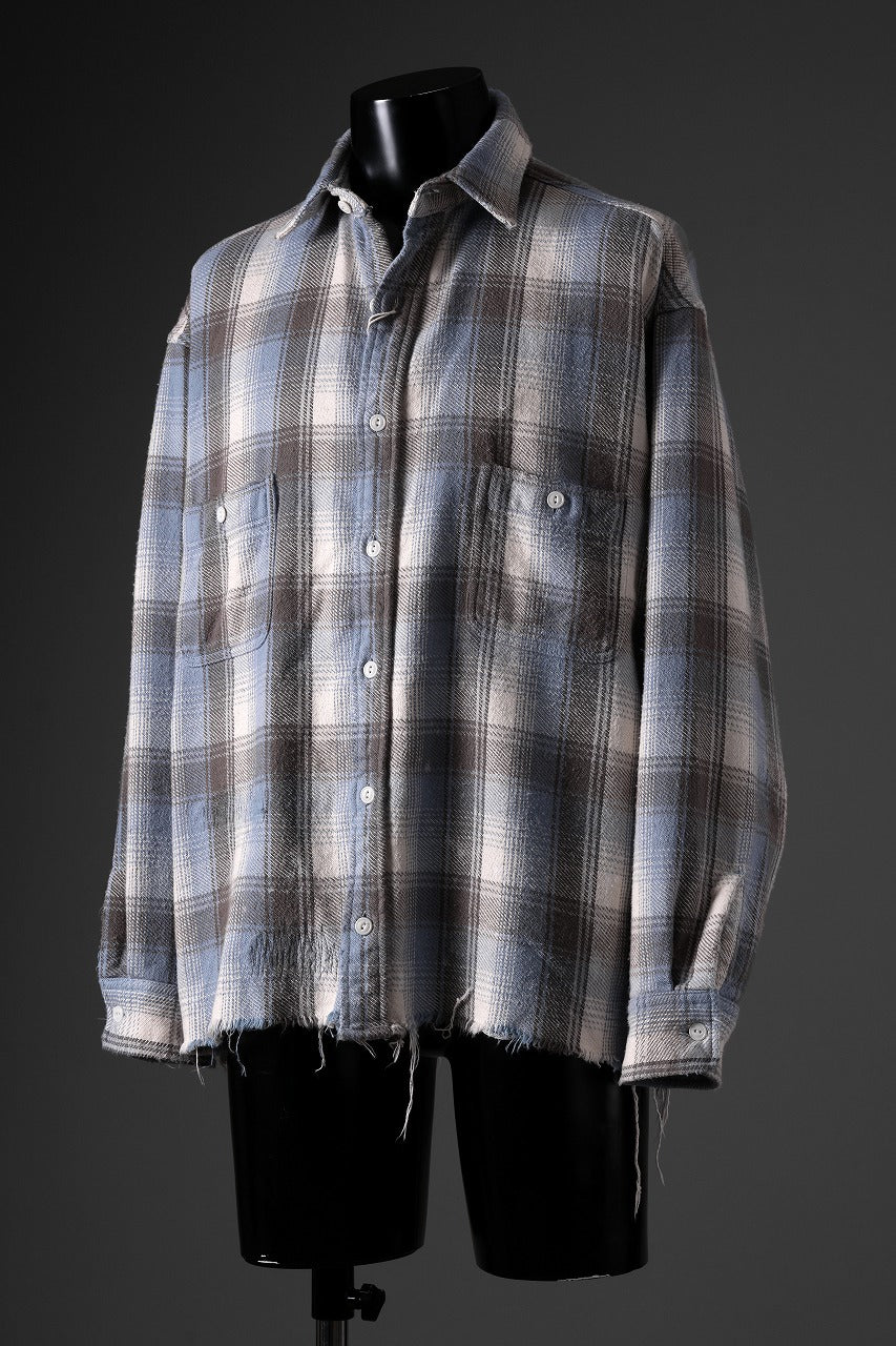 FULLCOUNT x N/07 exclusive Original Check Flannel Shirt (Blue)