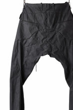 Load image into Gallery viewer, masnada RELAX FLAP POCKET PANTS / STRETCH LIGHT WEIGHT RIPSTOP (BLACK)