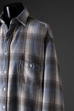 画像をギャラリービューアに読み込む, FULLCOUNT x N/07 exclusive Original Check Flannel Shirt (Blue)