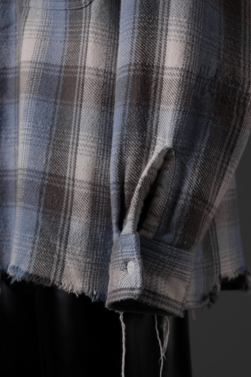 画像をギャラリービューアに読み込む, FULLCOUNT x N/07 exclusive Original Check Flannel Shirt (Blue)