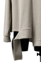 画像をギャラリービューアに読み込む, A.F ARTEFACT ASYMMETRY LOOP HEM TOP / COPE KNIT JERSEY (BEIGE)