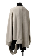 画像をギャラリービューアに読み込む, A.F ARTEFACT ASYMMETRY LOOP HEM TOP / COPE KNIT JERSEY (BEIGE)