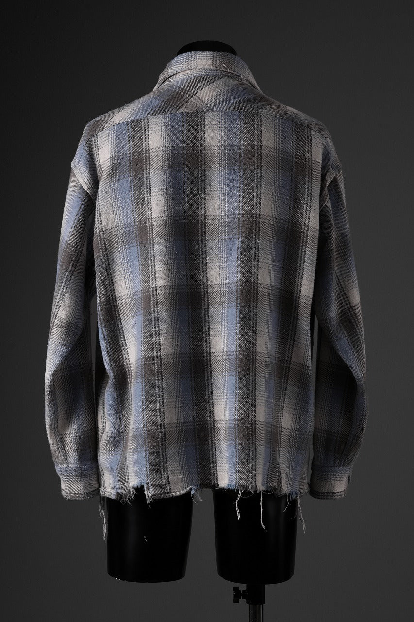 FULLCOUNT x N/07 exclusive Original Check Flannel Shirt (Blue)