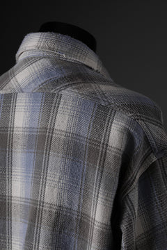 画像をギャラリービューアに読み込む, FULLCOUNT x N/07 exclusive Original Check Flannel Shirt (Blue)