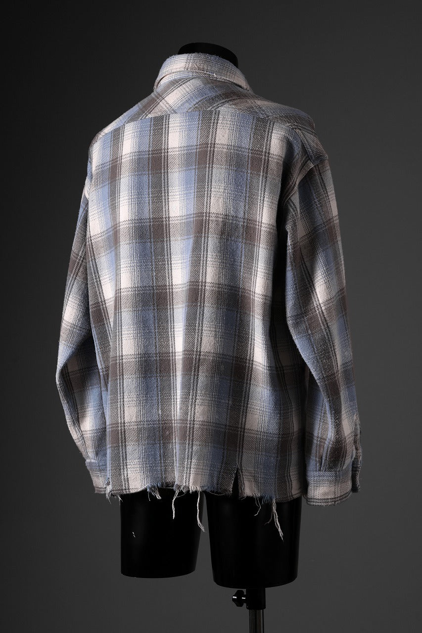 FULLCOUNT x N/07 exclusive Original Check Flannel Shirt (Blue)