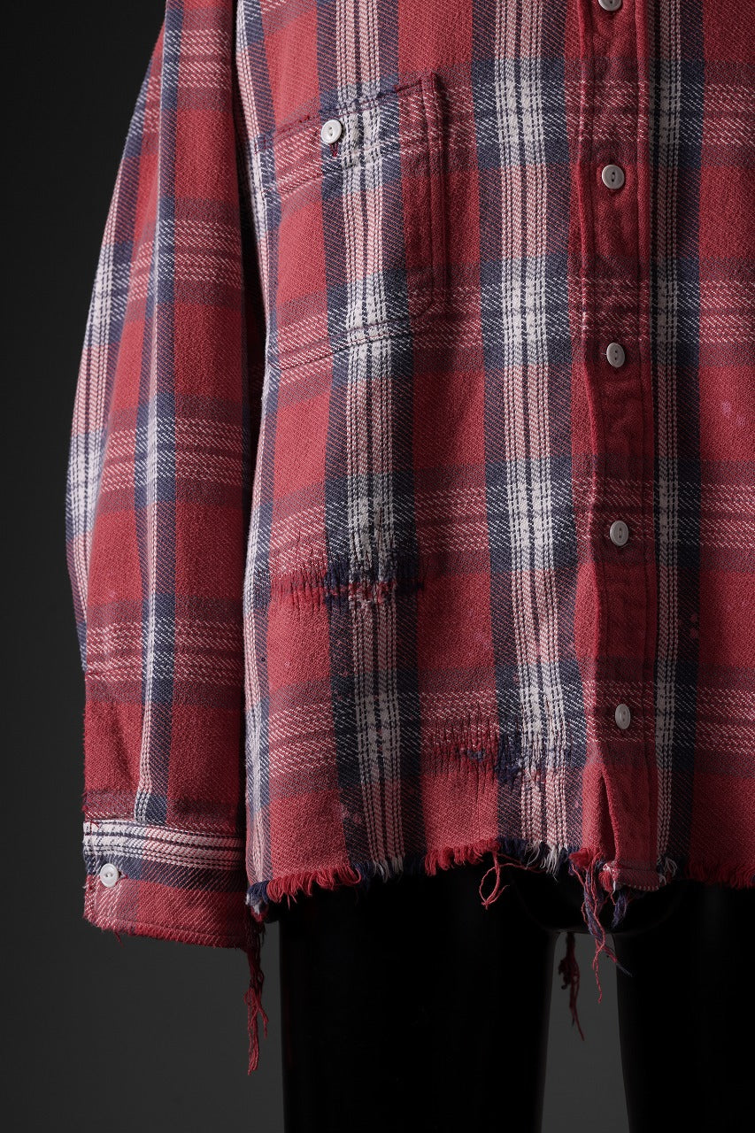 FULLCOUNT x N/07 exclusive Original Check Flannel Shirt (Red)