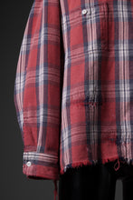 画像をギャラリービューアに読み込む, FULLCOUNT x N/07 exclusive Original Check Flannel Shirt (Red)