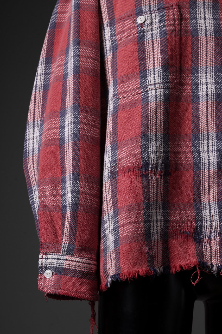 FULLCOUNT x N/07 exclusive Original Check Flannel Shirt (Red)