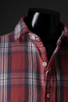 画像をギャラリービューアに読み込む, FULLCOUNT x N/07 exclusive Original Check Flannel Shirt (Red)