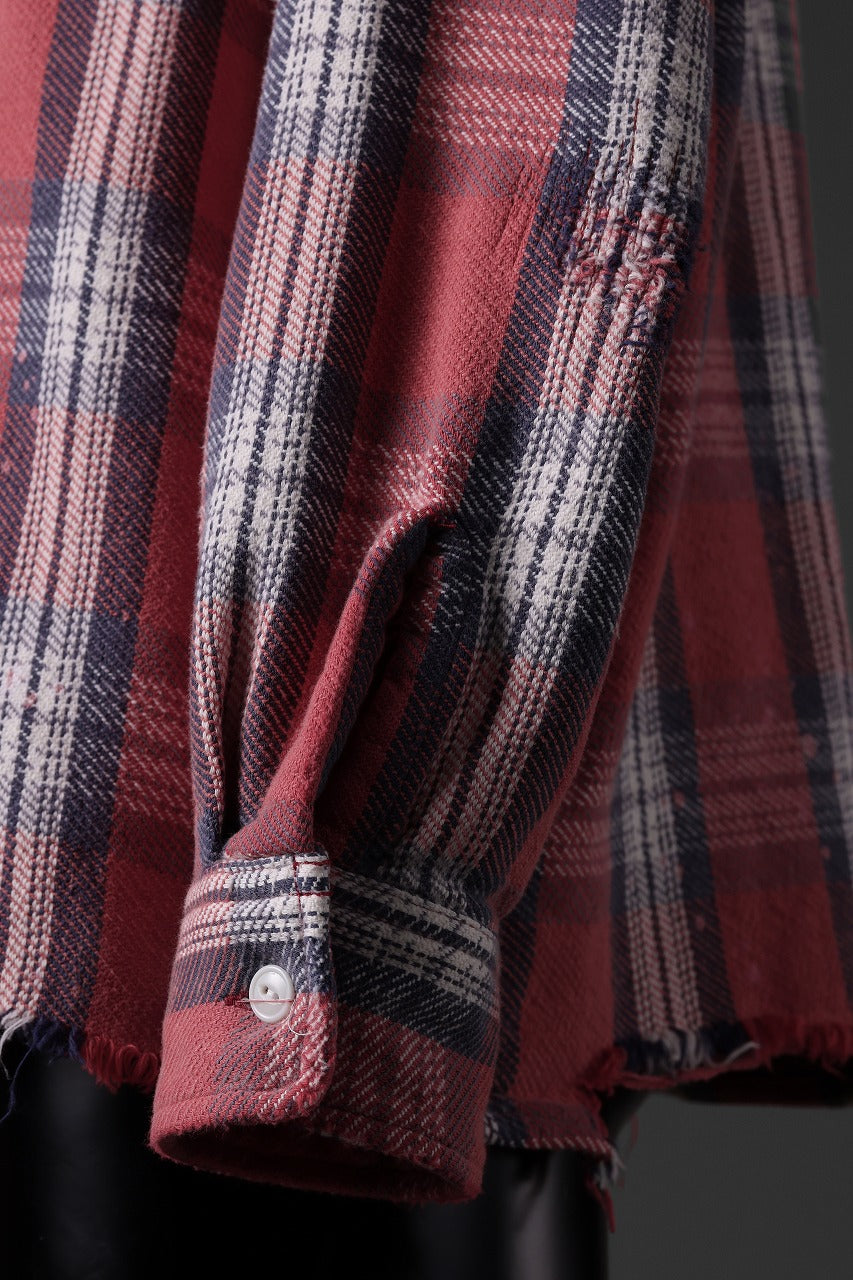 FULLCOUNT x N/07 exclusive Original Check Flannel Shirt (Red)