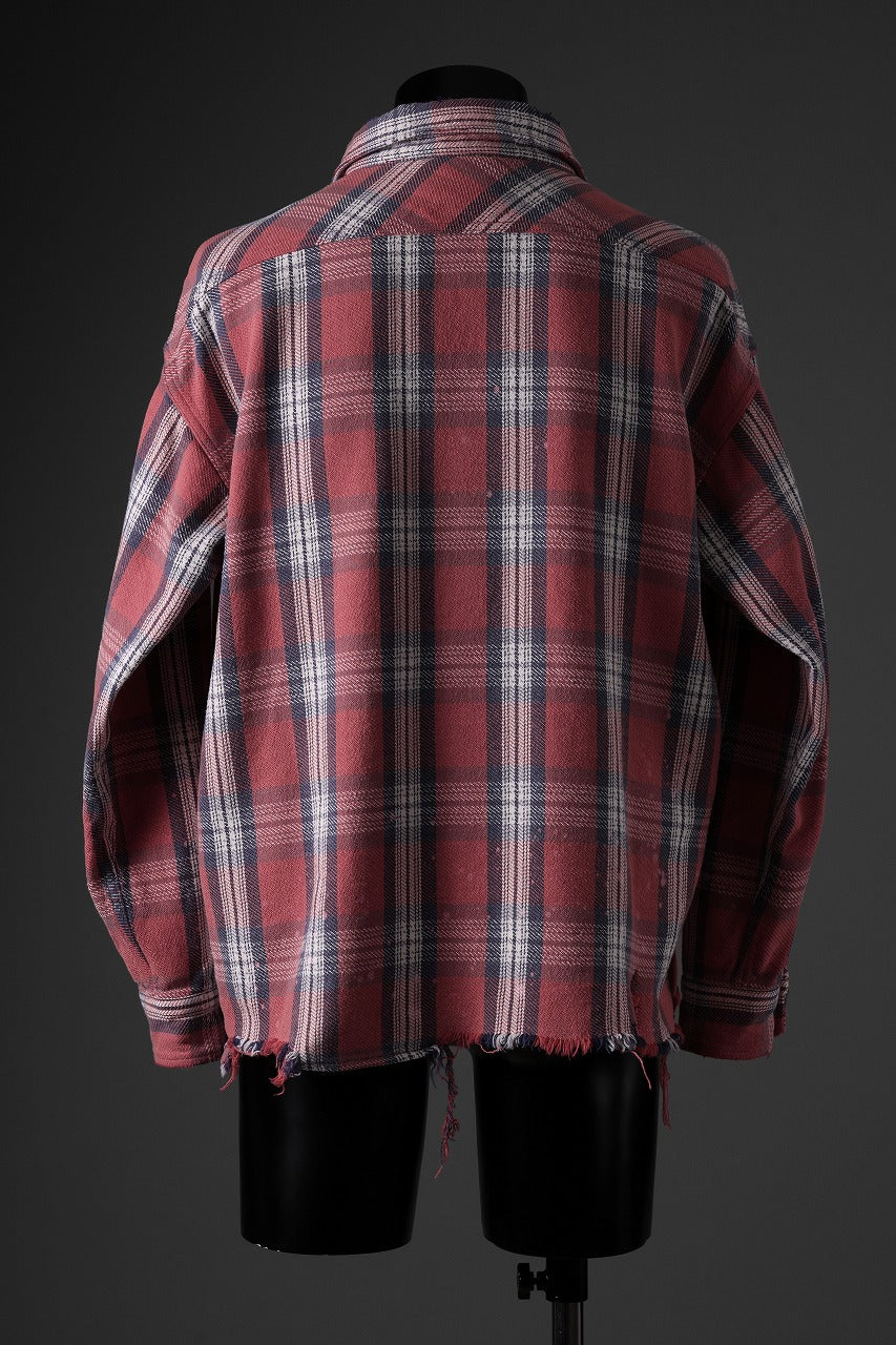 FULLCOUNT x N/07 exclusive Original Check Flannel Shirt (Red)