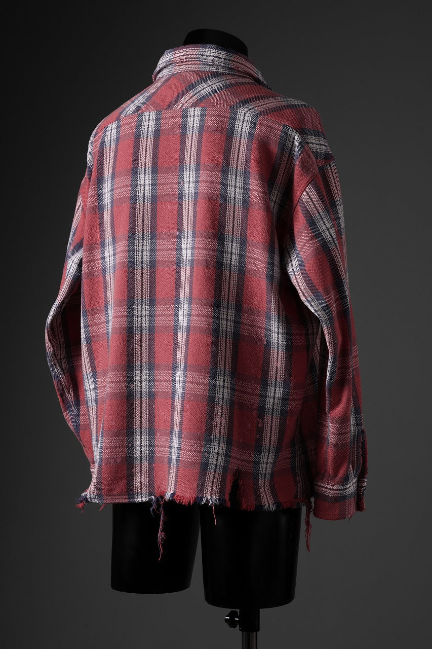 FULLCOUNT x N/07 exclusive Original Check Flannel Shirt (Red)