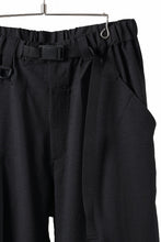 画像をギャラリービューアに読み込む, Y-3 Yohji Yamamoto SPORTS UNIFORM PATCH PANTS (BLACK)