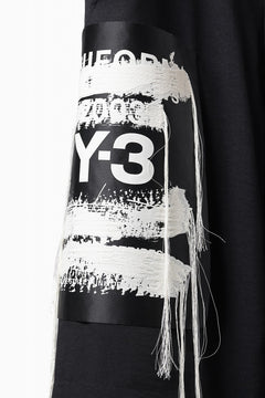 画像をギャラリービューアに読み込む, Y-3 Yohji Yamamoto SPORTS UNIFORM PATCH PANTS (BLACK)