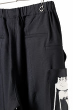 画像をギャラリービューアに読み込む, Y-3 Yohji Yamamoto SPORTS UNIFORM PATCH PANTS (BLACK)