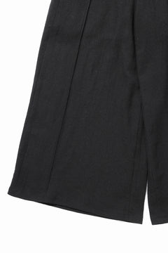 画像をギャラリービューアに読み込む, kujaku easy wide pants / P-292 (black)